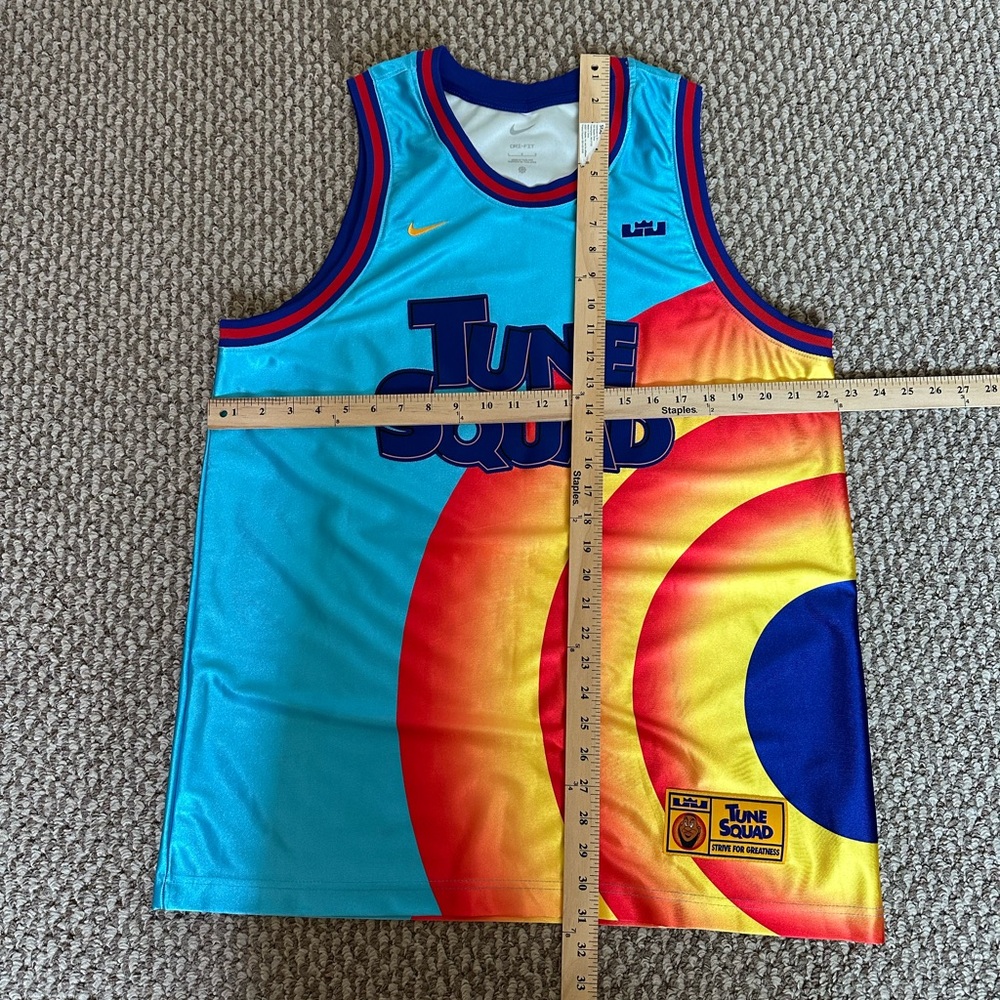 LeBron James Tune Squad Space Jam #6 Stitched Jersey Nike DJ-3864 Men’s L - Picture 5 of 7